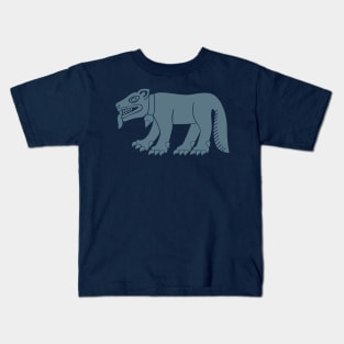 Toltec Wolf Kids T-Shirt